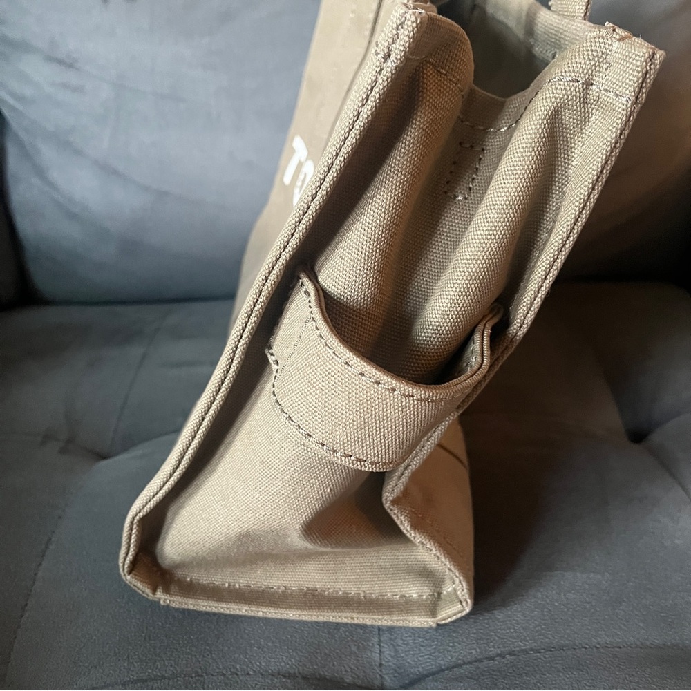 Marc Jacobs The Tote Bag Canvas Medium Slate Green - Picture 5 of 17